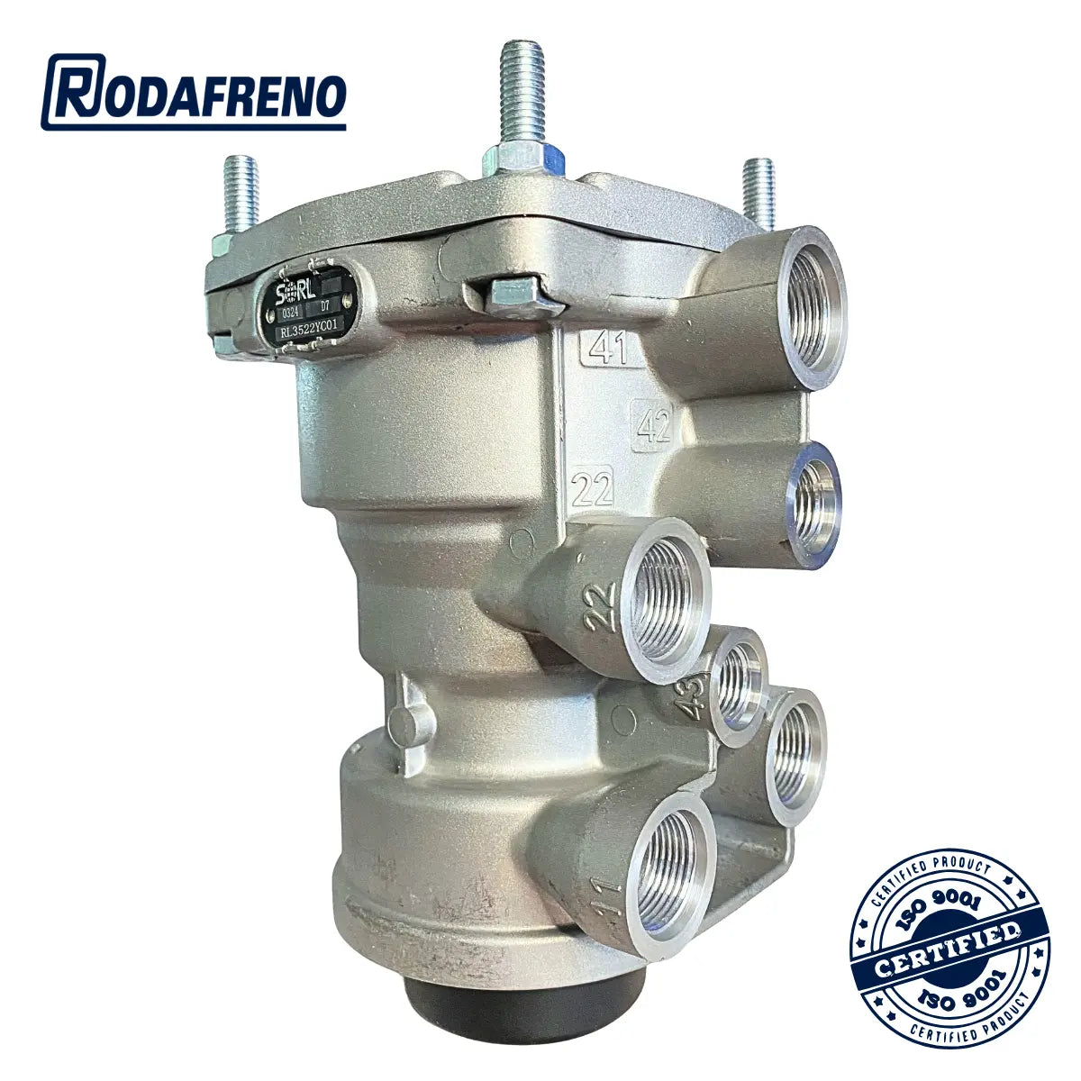 Valvula Distribuidora Con Emergencia Tipo Knorr Ac596A