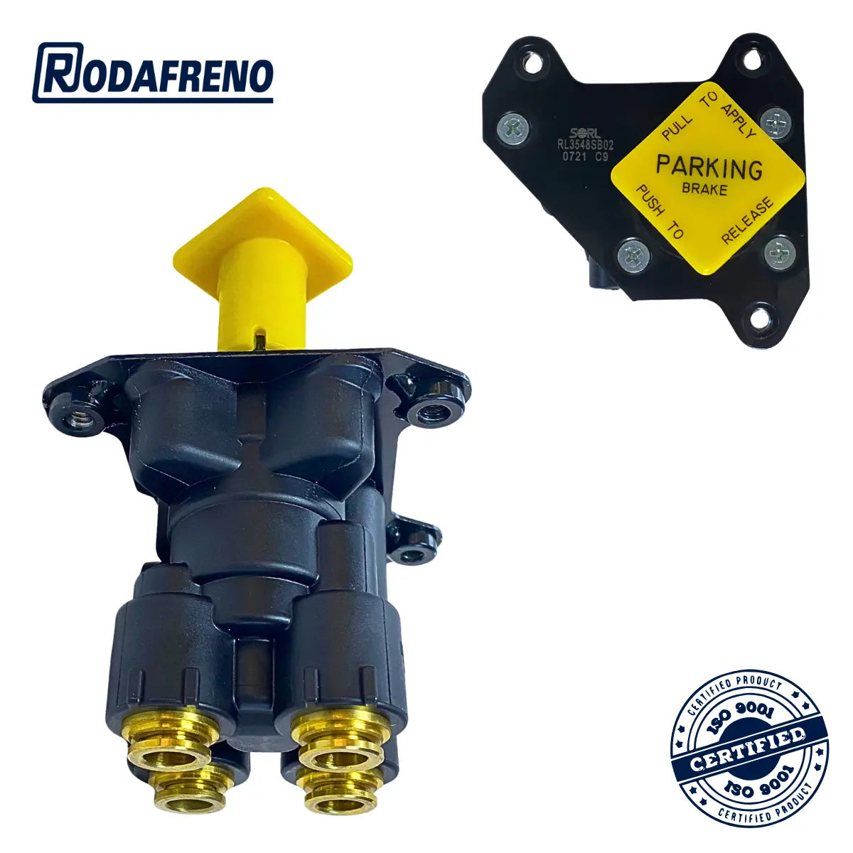 Freno Mano Una Perilla T-065661 Bendix 800733