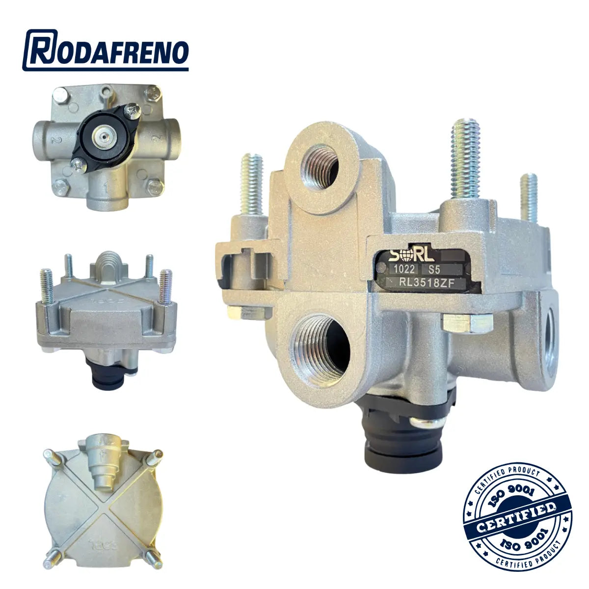 Valvula Rele Hilos Npt Wabco9730110050